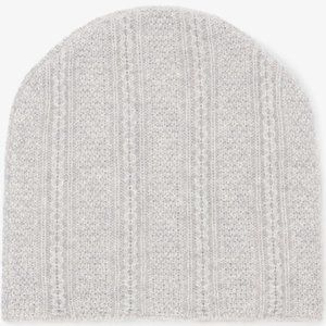 M.M. LaFleur - Cashmere - Circle Cable Beanie NWT